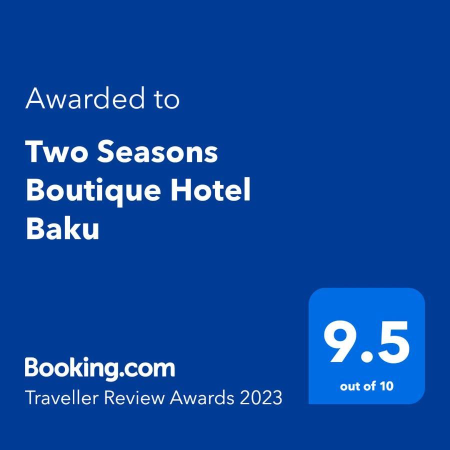 Two Seasons Boutique Hotel Baku Exteriér fotografie